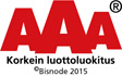 AAA - Korkein luottoluokitus